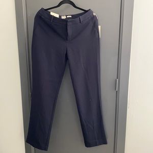 Navy blue slacks